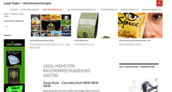 Desktop Screenshot of legalhighs-info.com